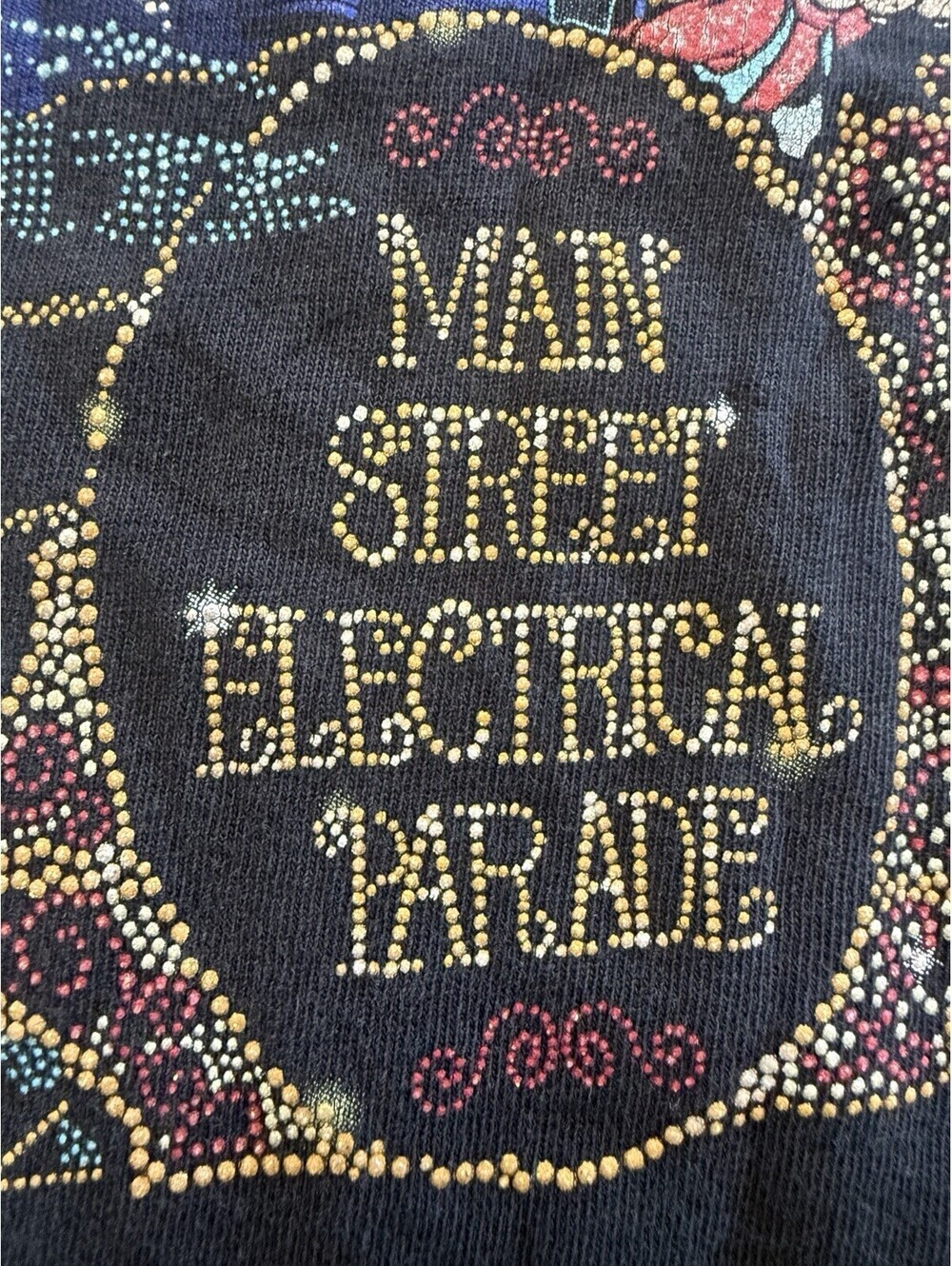 Vintage 1999 Walt Disney World Main Street Electrical Parade T Shirt XL Mickey - Picture 5 of 16